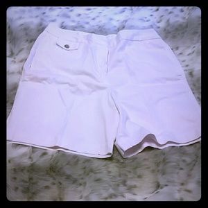 Very subtle pink lands end shorts